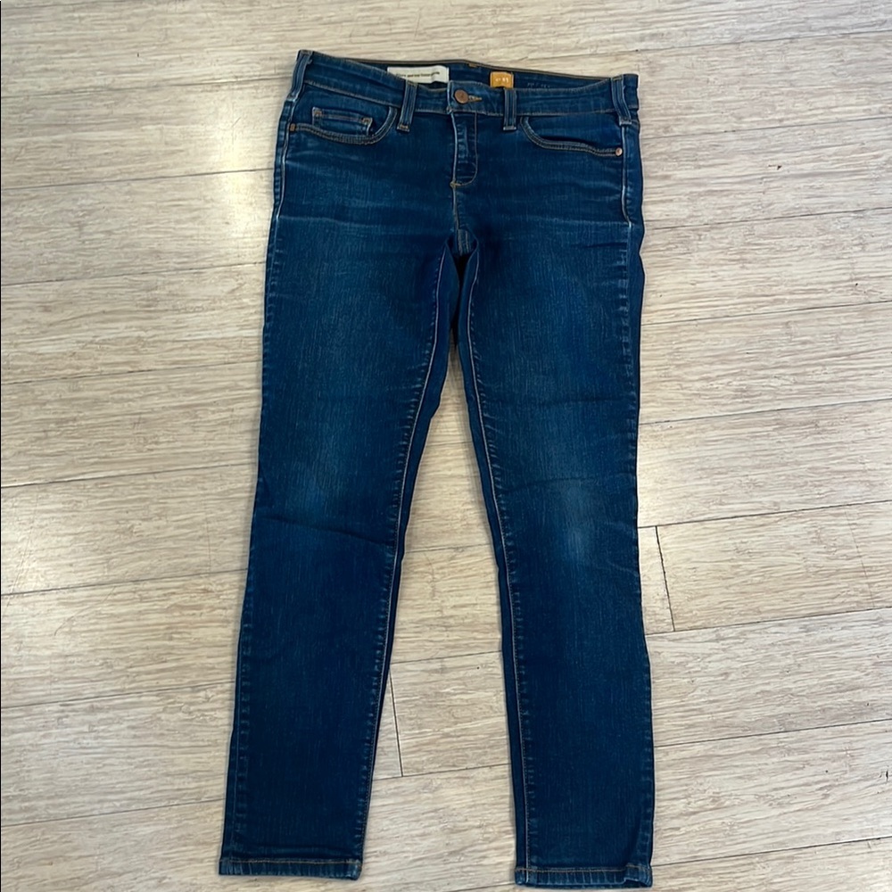 Pilcro and the Letterpress Blue Skinny Jeans Modern Fit